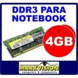 Memória DDR3 4Gb 1333mhz notebook